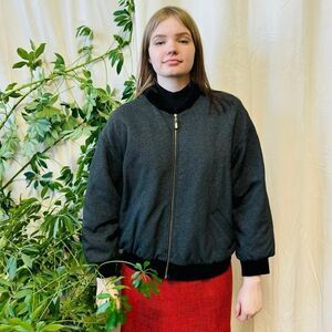 St John Wool Bomber Jacket